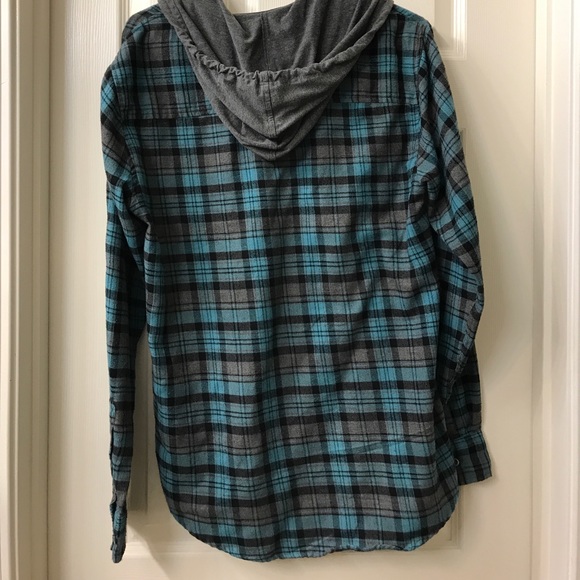 Men's Hooded Flannel - Picture 3 of 4